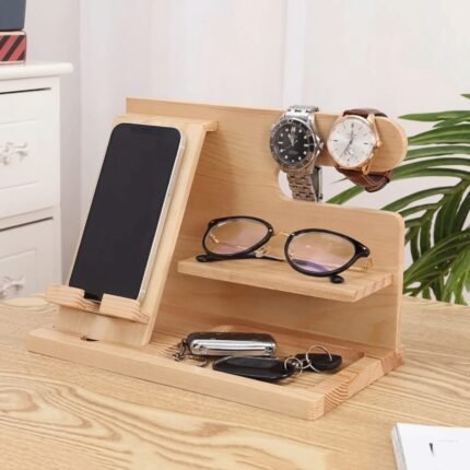 منظم مكتب خشبي فاخر